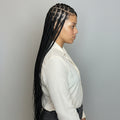 KNOTLESS BRAIDS: MEDIUM | £65
