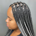 KNOTLESS BRAIDS: LARGE | £50